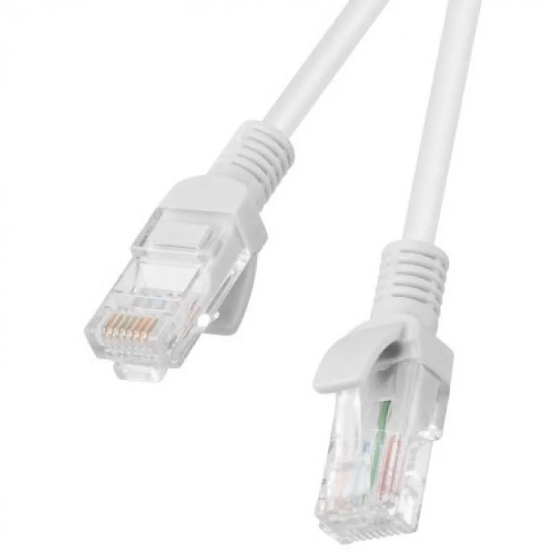 Lanberg Confezione da 10 cavi di rete RJ45 UTP Cat.5e 25 cm Grigi - immagine 1