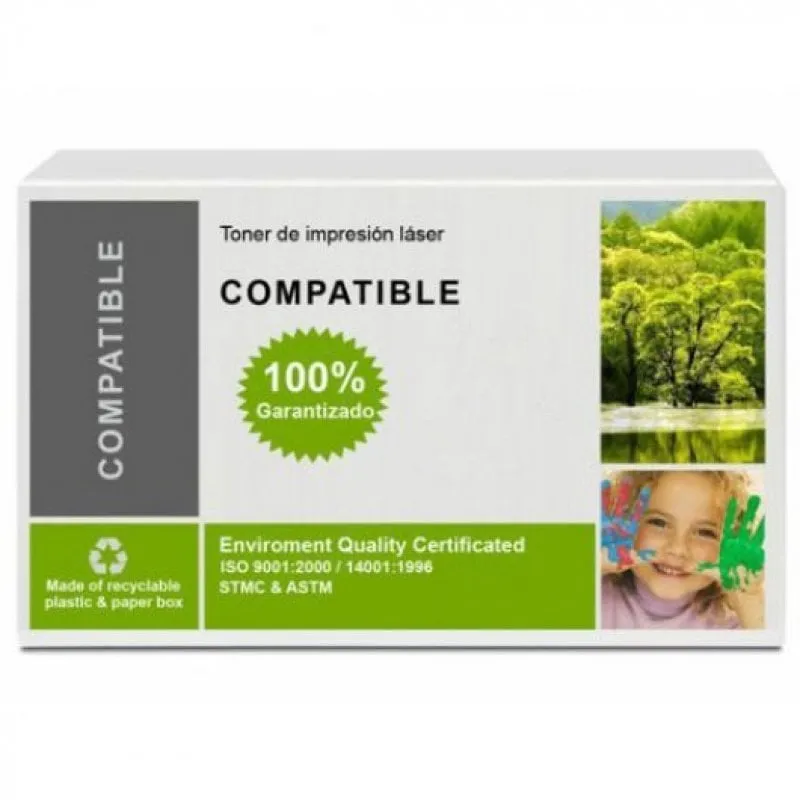 Toner ciano compatibile HP CF381A-R - immagine 1