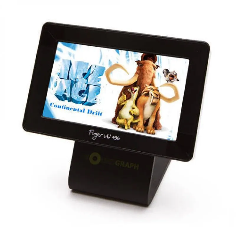 SoundGraph Imon FingerVU 436 Monitor POS ausiliario Touch LCD da 4,3 pollici - immagine 1
