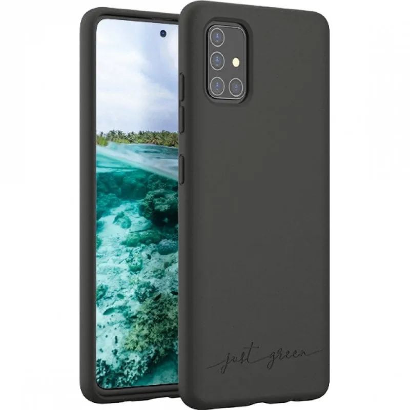 Custodia nera biodegradabile Just Green per Samsung Galaxy A51 - immagine 1