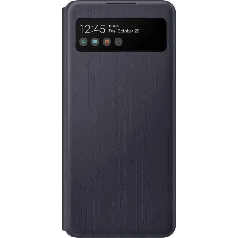Custodia nera Samsung Smart S View per Galaxy A42 - immagine 1