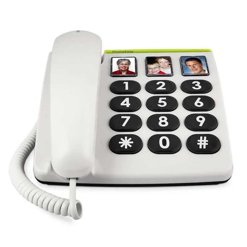 Doro PhoneEasy 331ph Telefono fisso bianco - immagine 1