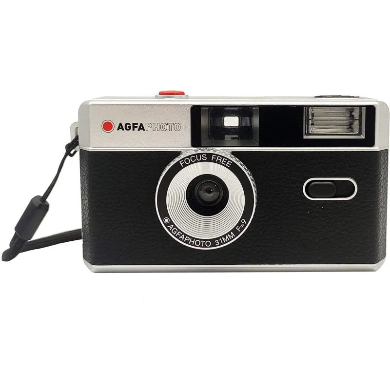 Fotocamera analogica AgfaPhoto 35 mm Nera - immagine 1