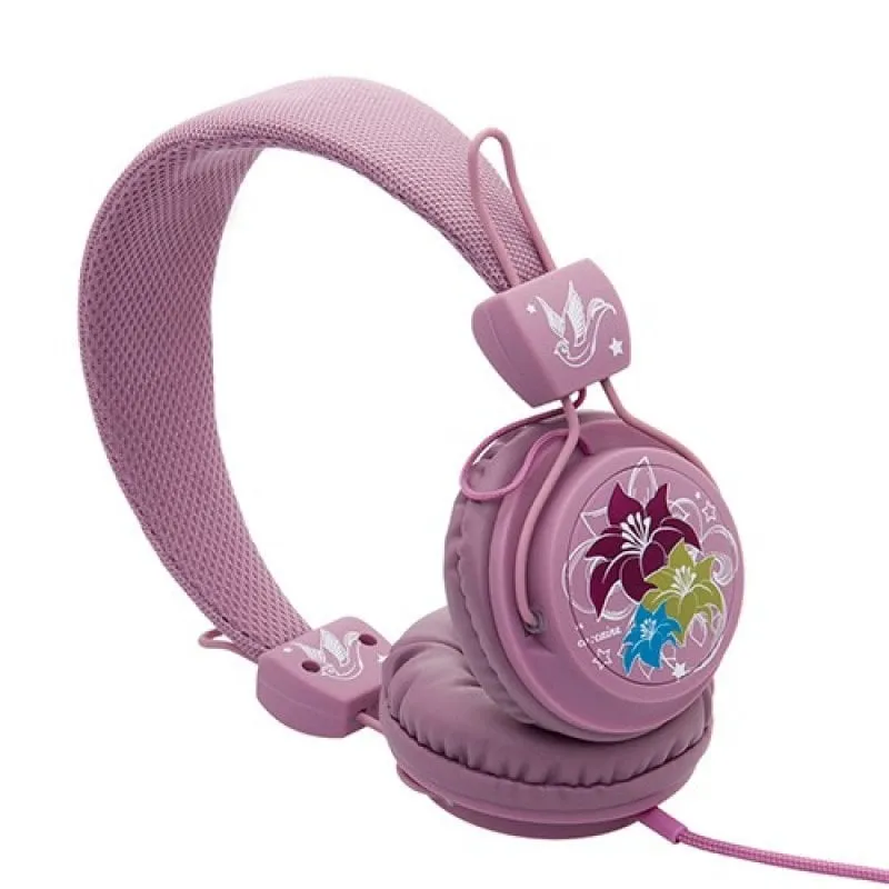 Co:caine City Beat Flower Fairy Cuffie rosa - immagine 1