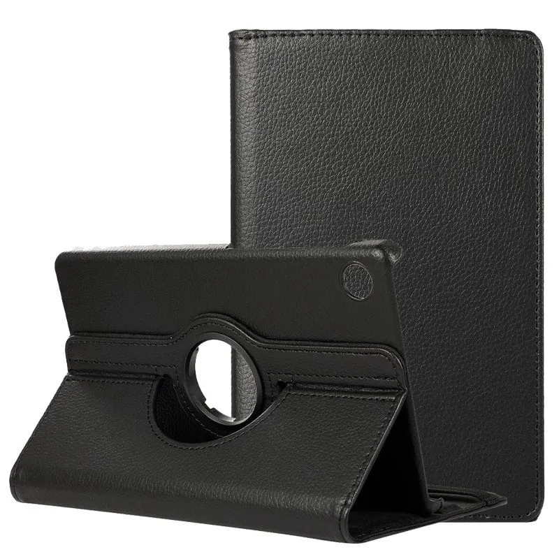 Custodia in similpelle liscia nera per Huawei Matepad T8 - immagine 1