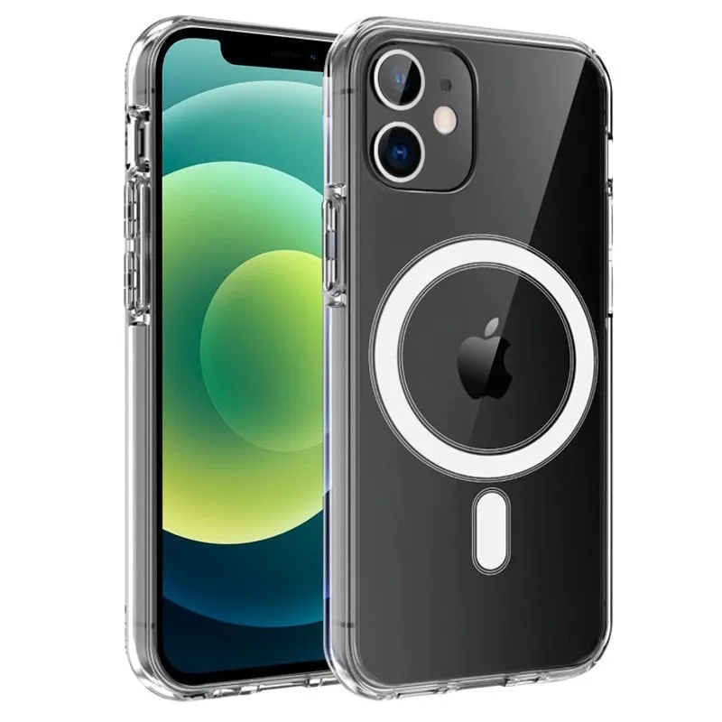 Fantastica custodia magnetica trasparente per iPhone 12/12 Pro - immagine 1