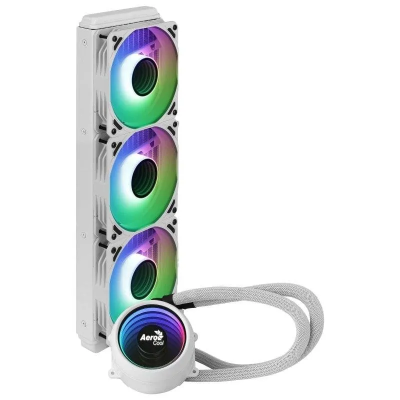 Refrigerazione Liquida Aerocool Mirage L360 360mm 3 Ventole RGB Infinity Mirror - immagine 1