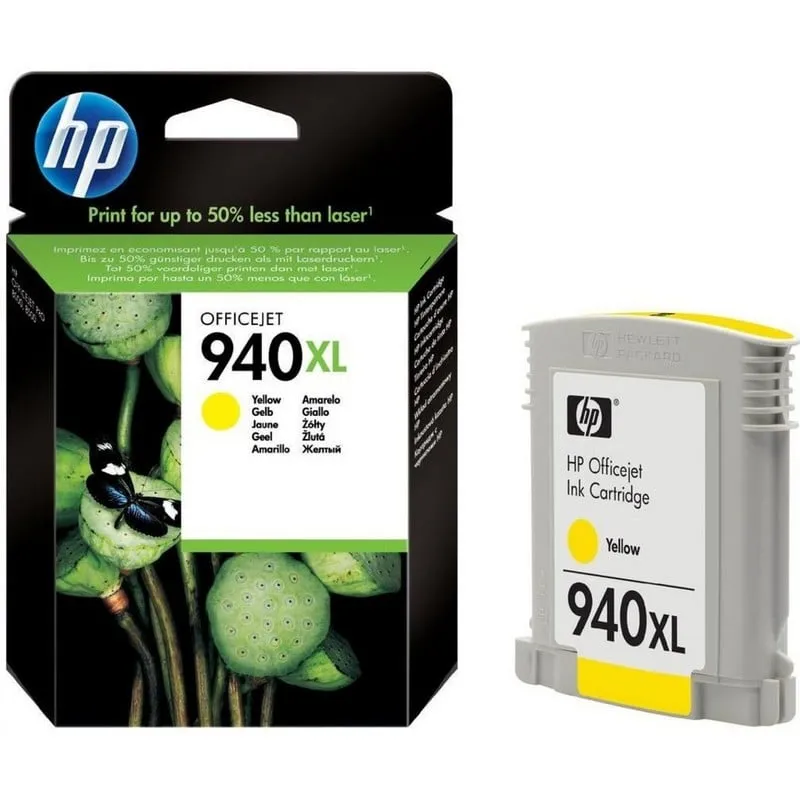 Cartuccia HP 940XL Giallo Alta Capacità Originale Officejet - immagine 1