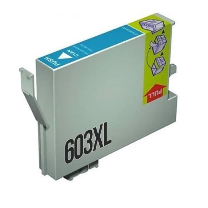 Cartuccia d'inchiostro Inkpro compatibile con Epson T603XL ciano - immagine 1