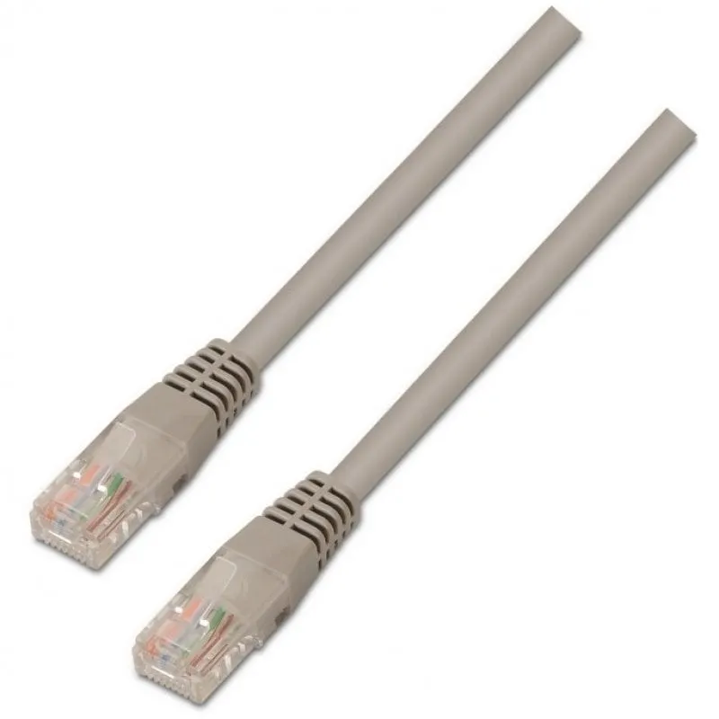 Cavo di rete Aisens RJ45 Cat5e UTP 30 cm Grigio - immagine 1