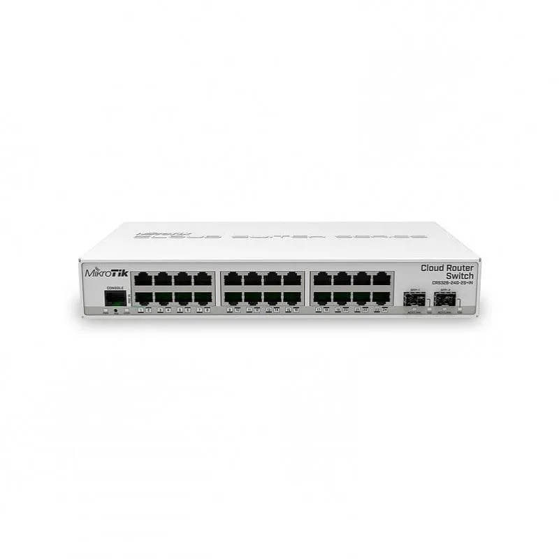 Switch MikroTik CRS326-24G-2S+IN 24 porte Gigabit + 2 porte SFP+ - immagine 1