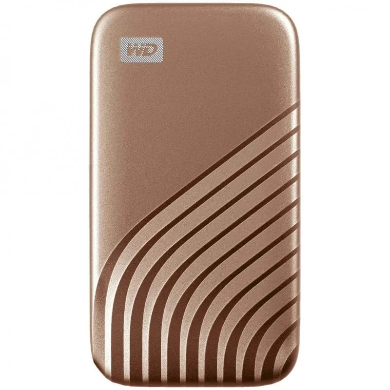 WD My Passport SSD 500 GB USB-C Oro - immagine 1