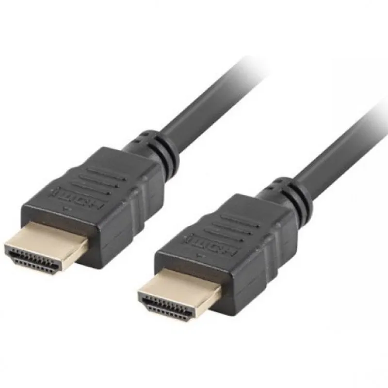Cavo HDMI Lanberg V1.4 CCS maschio/maschio 1,8 m Nero - immagine 1