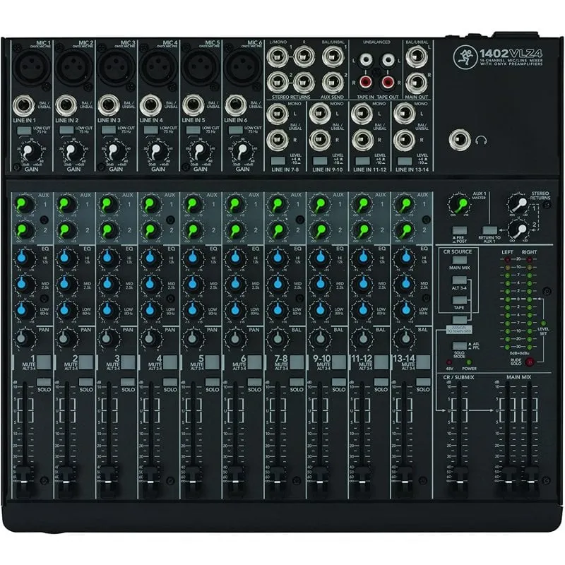 Console di missaggio analogico compatta Mackie 1402VLZ4 14 canali - immagine 1