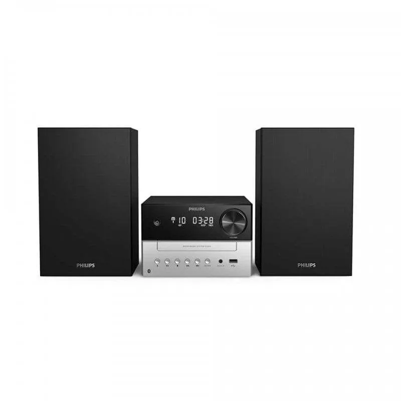 Micro Sistema Philips TAM3205-12 18W RMS Bluetooth USB CD Classico - immagine 1