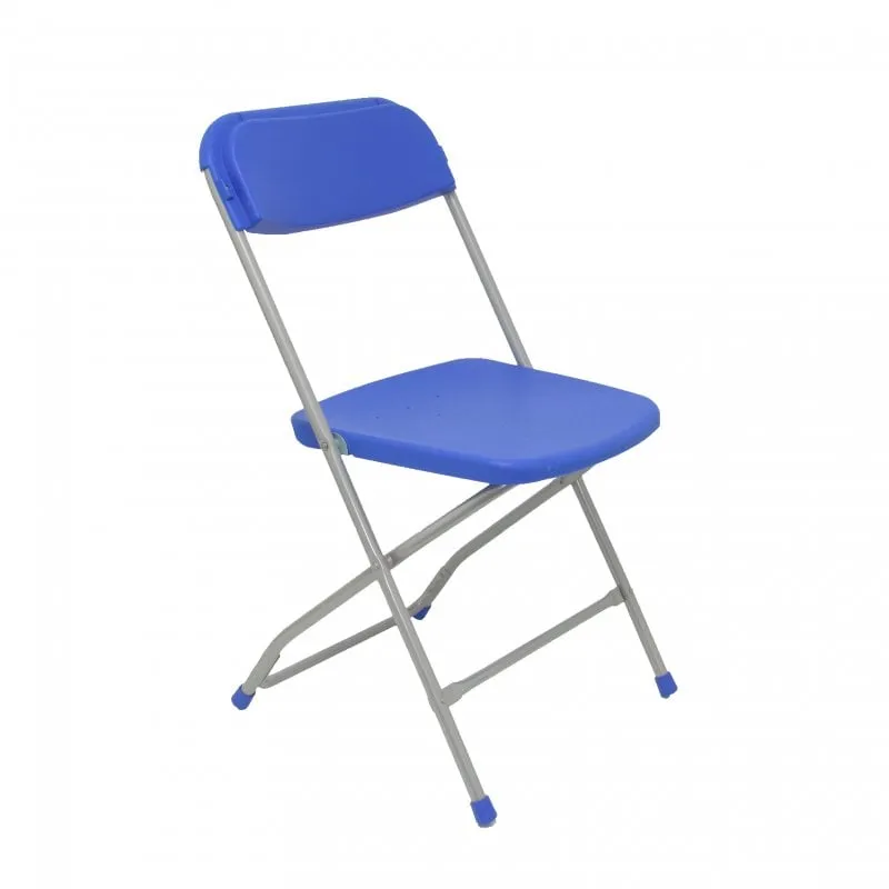 Piqueras y Crespo Viveros Confezione da 5 sedie pieghevoli blu - immagine 1