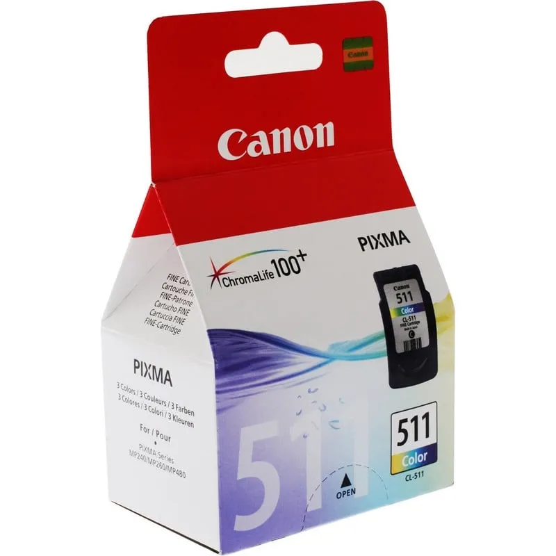 Canon Cartuccia d'inchiostro colore CL-511 C/M/Y - immagine 1