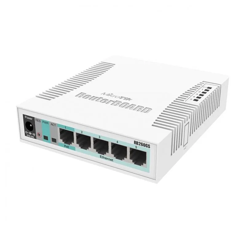 Switch MikroTik RB260GS 5 porte Gigabit + 1 SFP - immagine 1
