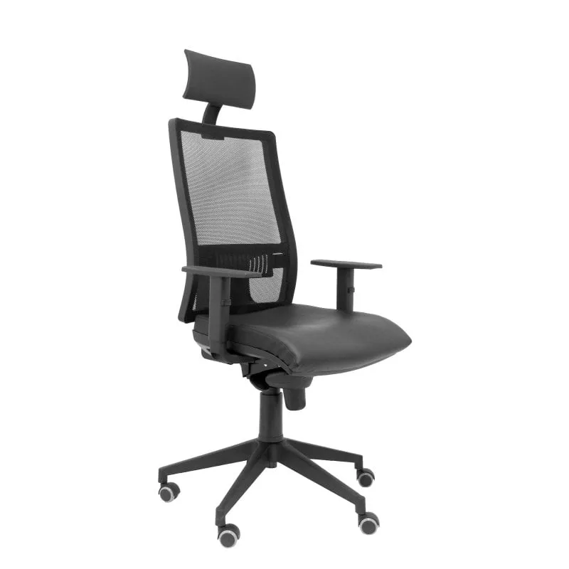 Piqueras y Crespo Horna Sedia in pelle Simille nera - immagine 1