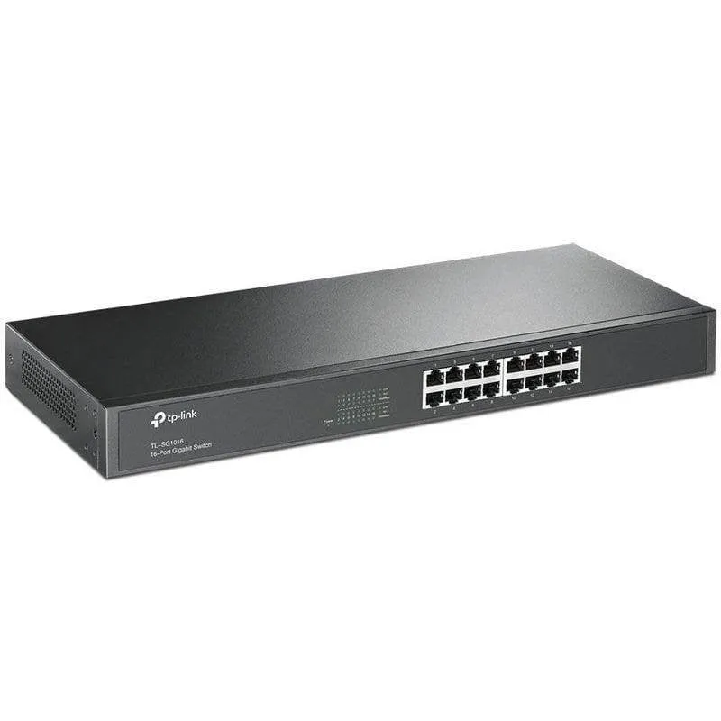 Switch TP-Link TL-SG1016 16 porte Gigabit 1U - immagine 1