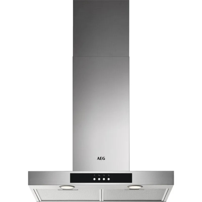 Cappa decorativa AEG DBB3651M 60 cm C in acciaio inossidabile - immagine 1