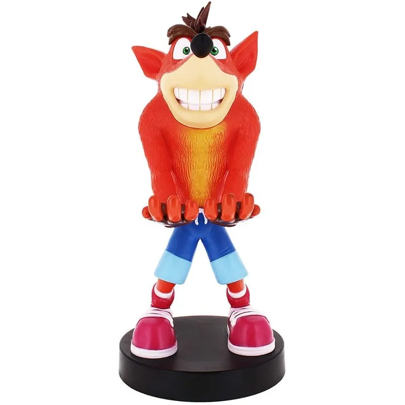 Squisita base di ricarica multipiattaforma per cavi da gioco Guy Crash Bandicoot - immagine 1