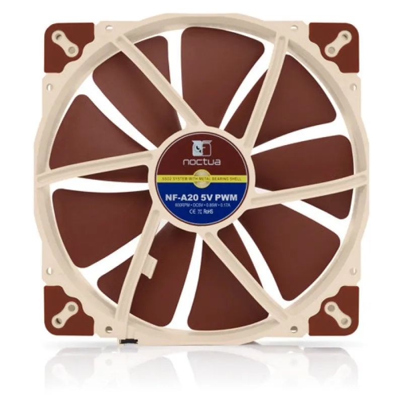 Ventola supplementare Noctua NF-A20 5V PWM 200mm - immagine 1