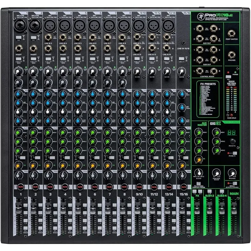 Mixer di effetti professionale Mackie ProFX16v3 - immagine 1