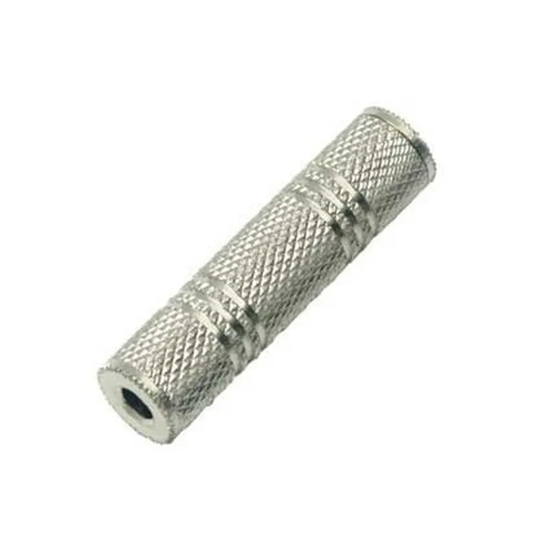 Adattatore jack audio 3.5 femmina/femmina - immagine 1
