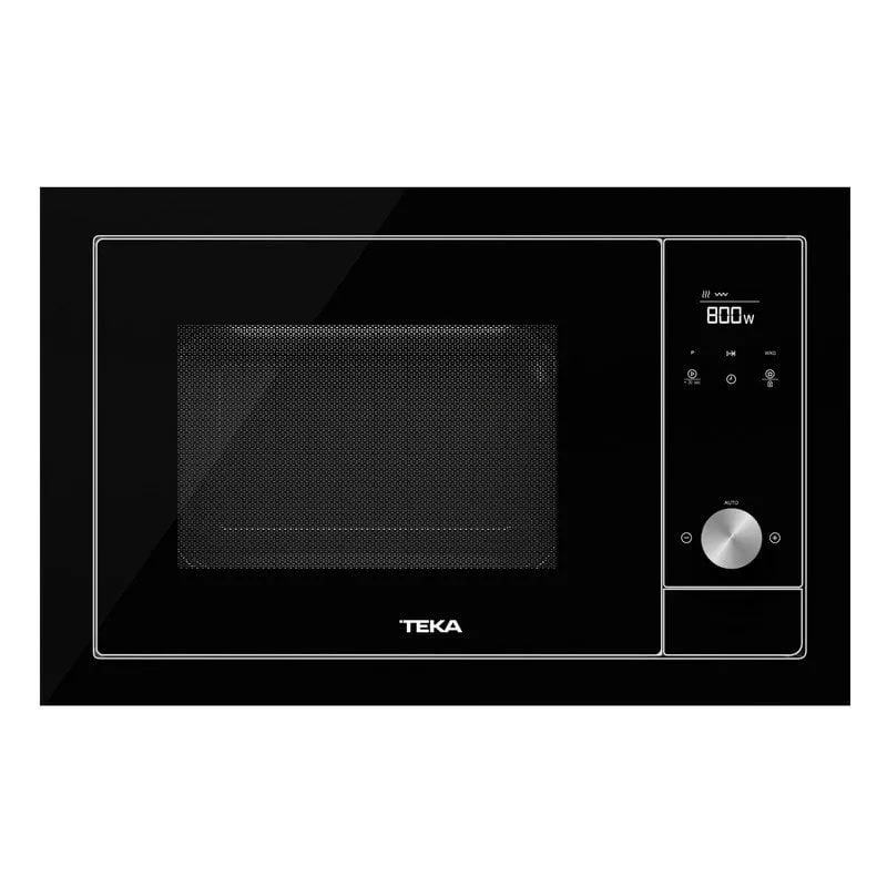 Microonde Integrato Teka ML 8200 BIS con Grill 700W Vetro Nero - immagine 1