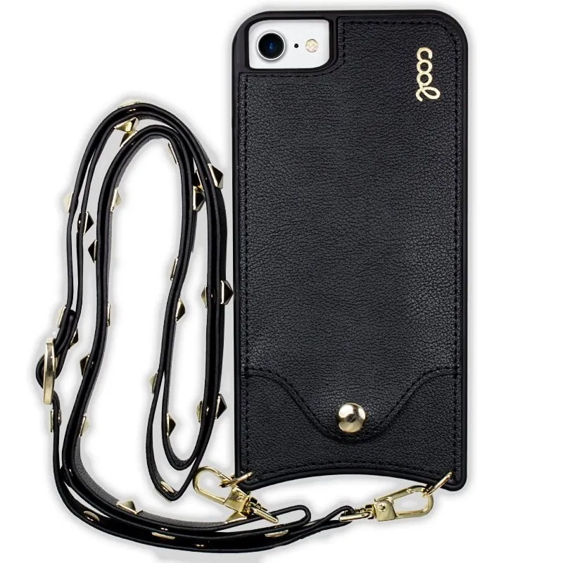 Fantastica custodia nera con pendente Pop-Rock per iPhone 7/8/SE 2020 - immagine 1