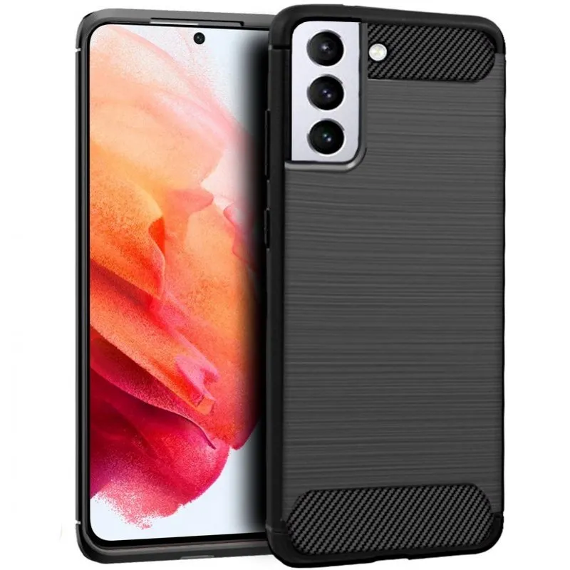 Fantastica custodia nera antracite per Samsung Galaxy S21 - immagine 1
