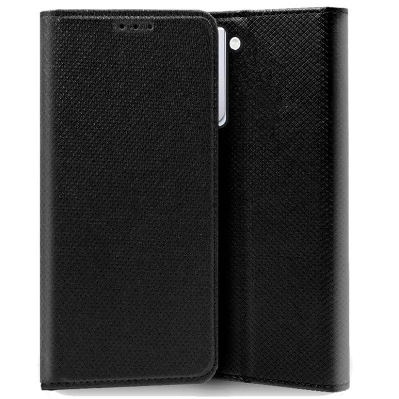 Fantastica custodia Flip Cover nera per Samsung Galaxy S21 Plus - immagine 1