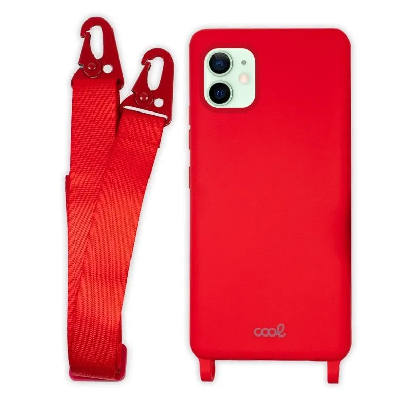 Custodia sospesa rossa per iPhone 12/12 Pro - immagine 1