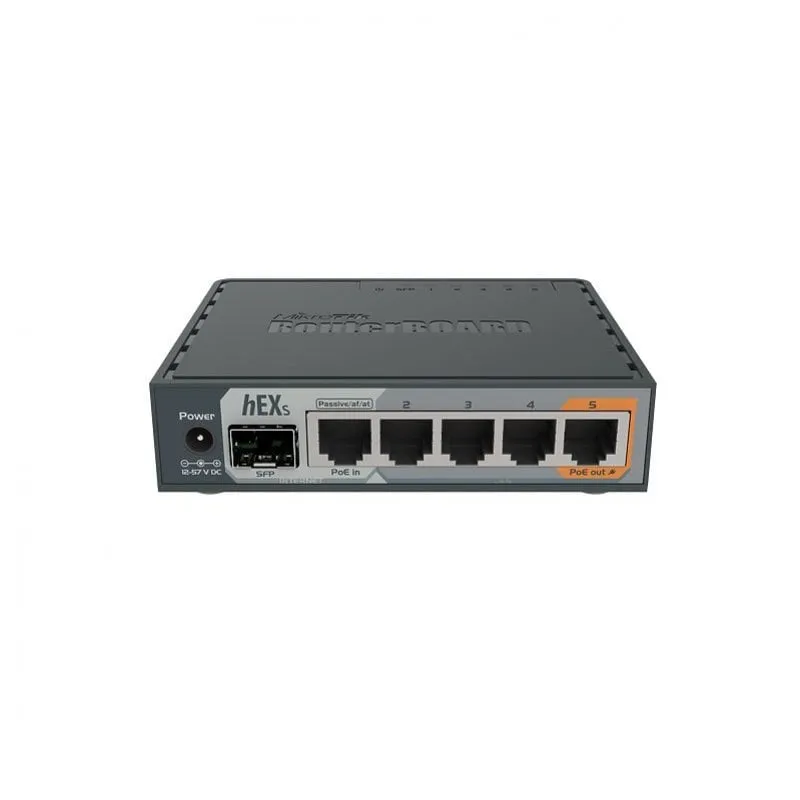 Router MikroTik RB760iGS hEX S 5 porte Gigabit + 1 SFP - immagine 1