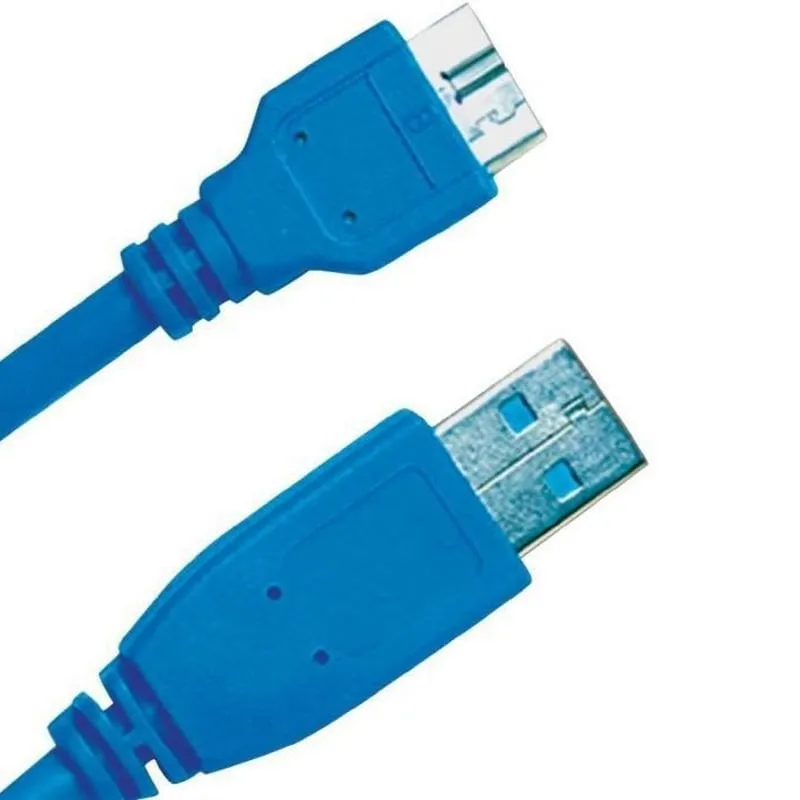 Cavo JJCables da USB-A a MicroUSB-B maschio/maschio 2 m blu - immagine 1