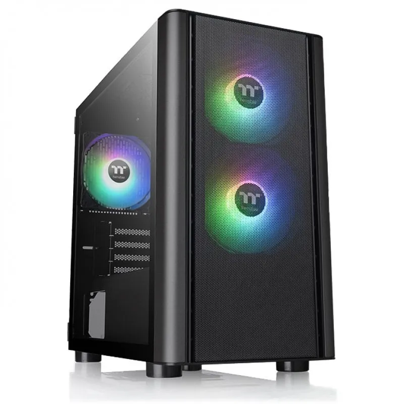 Thermaltake V150 TG ARGB Breeze Vetro temperato USB 3.0 Nero - immagine 1