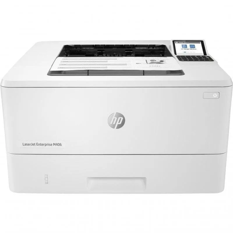Stampante Laser Ethernet HP LaserJet Enterprise M406dn con stampa duplex automatica - immagine 1