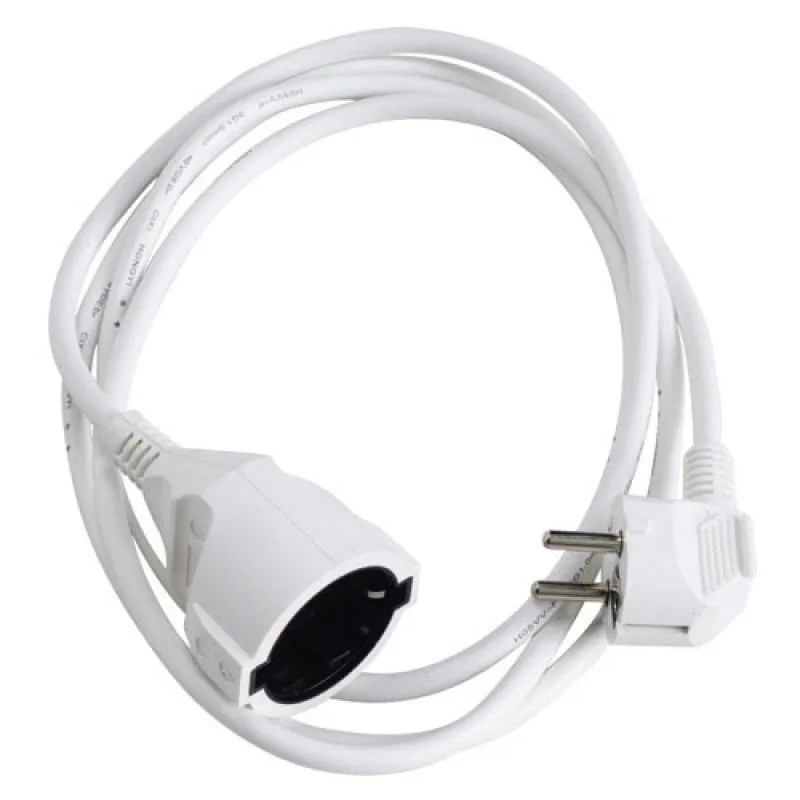 Cavo di alimentazione prolunga Wolfpack Schuko 2 m bianco - immagine 1