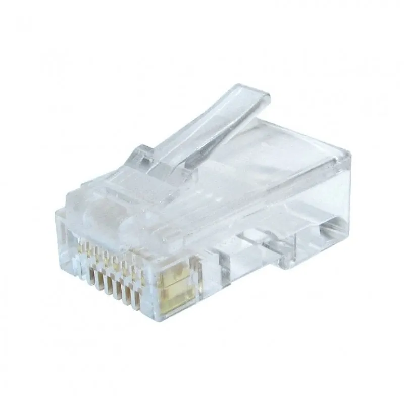 Connettore RJ45 8P8C CAT6 100 unità - immagine 1