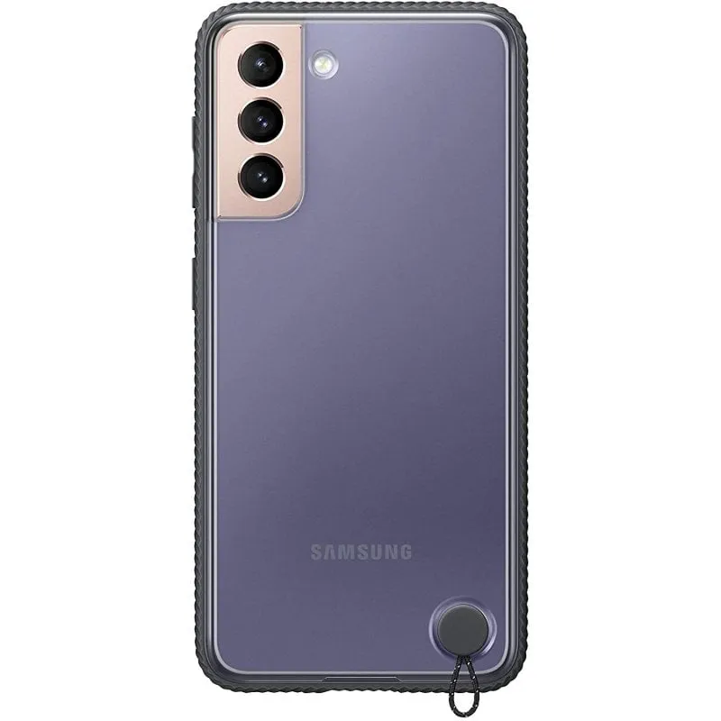 Samsung EF-GG996 custodia per cellulare 17 cm (6.7") Cover Nero, Trasparente - immagine 1
