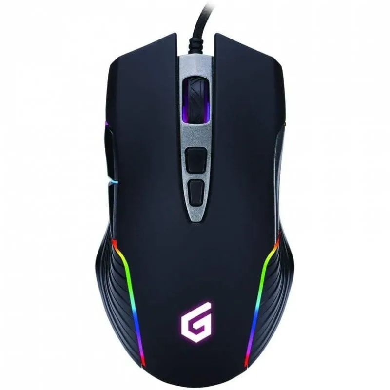 Mouse da gioco Conceptronic DJEBBEL RGB 7200 DPI Nero - immagine 1