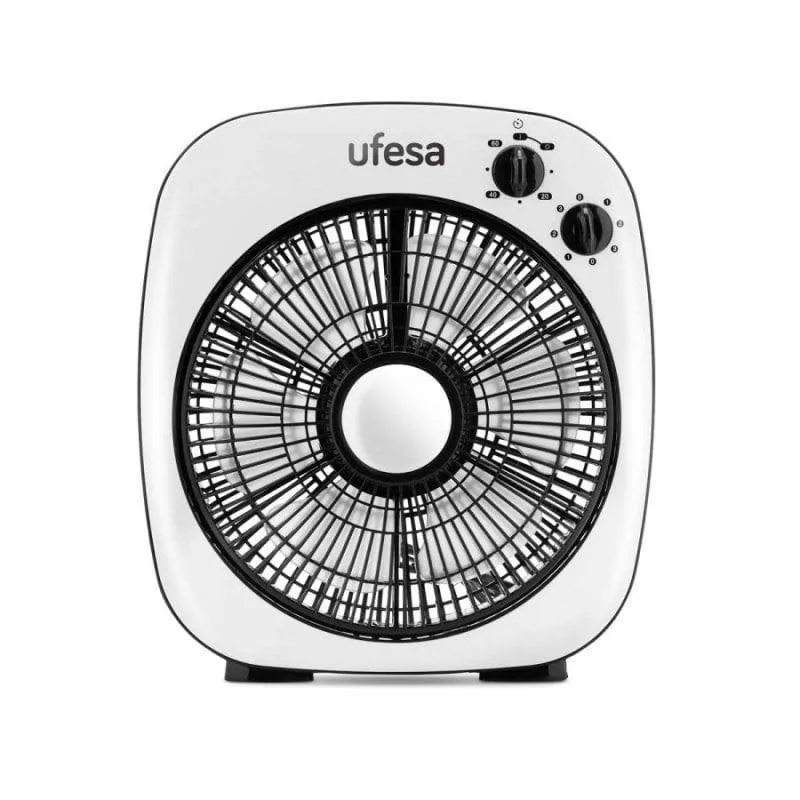 Ventilatore da Pavimento Ufesa BF5030 50W 25cm 3 Velocità Silenzioso Timer Griglia Oscillante - immagine 1
