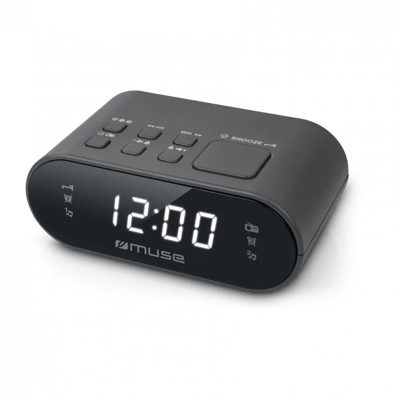 Radiosveglia Muse M-10 CR nera - immagine 1