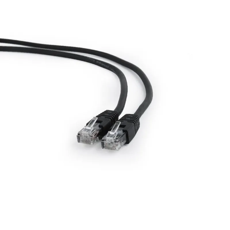 Cavo di rete RJ45 CAT6 1 m Nero - immagine 1