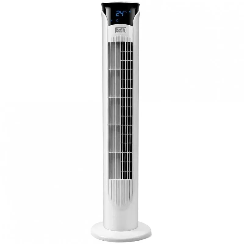 Black&Decker BXEFT48E Ventilatore a torre 45W Bianco - immagine 1