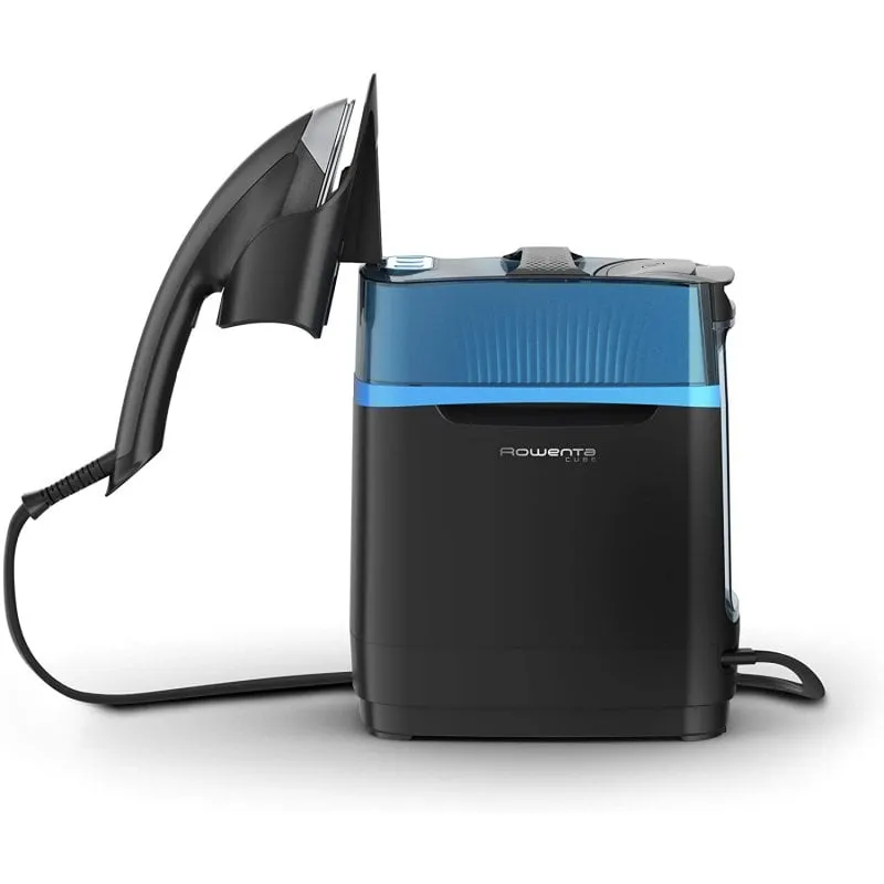 Rowenta UR2020D1 ferro da stiro a caldaia 2170 W 1,1 L Acciaio inossidabile Nero, Blu - immagine 1