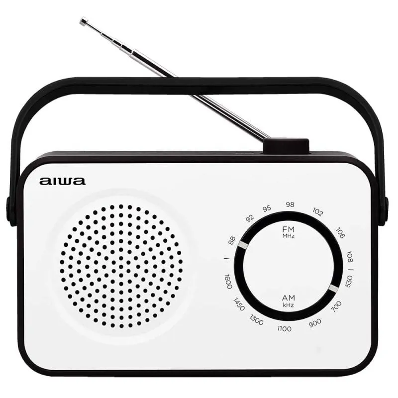 Radio analogica AM/FM bianca Aiwa R-190 - immagine 1