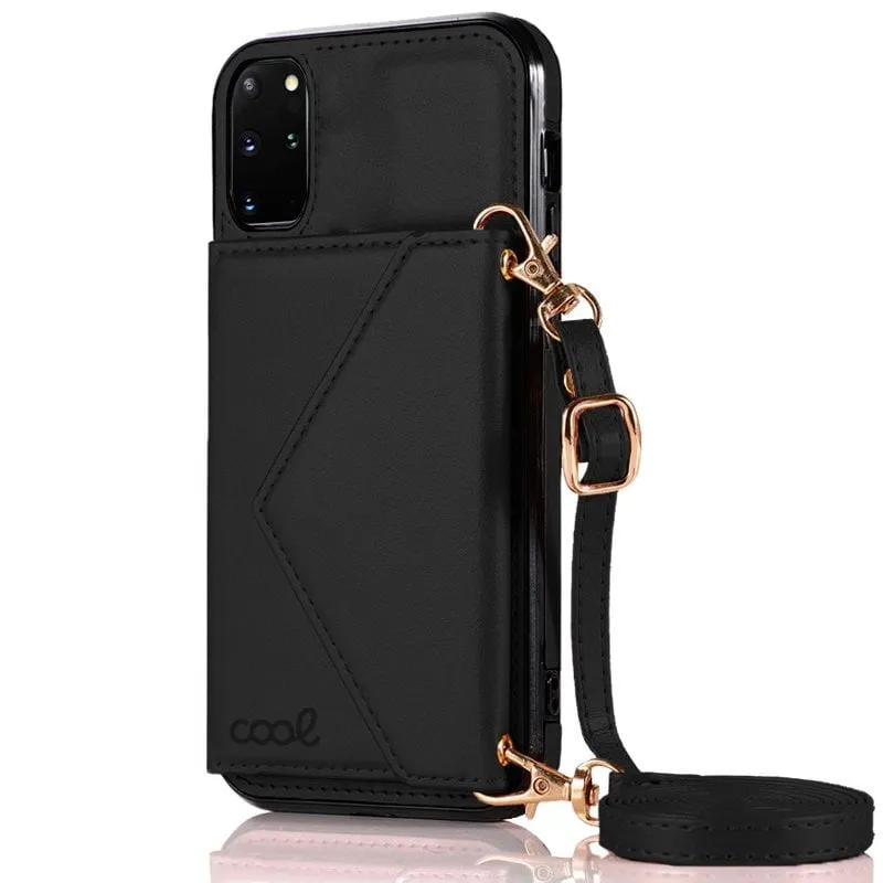 Fantastica custodia a portafoglio nera per Samsung Galaxy S20 Plus - immagine 1