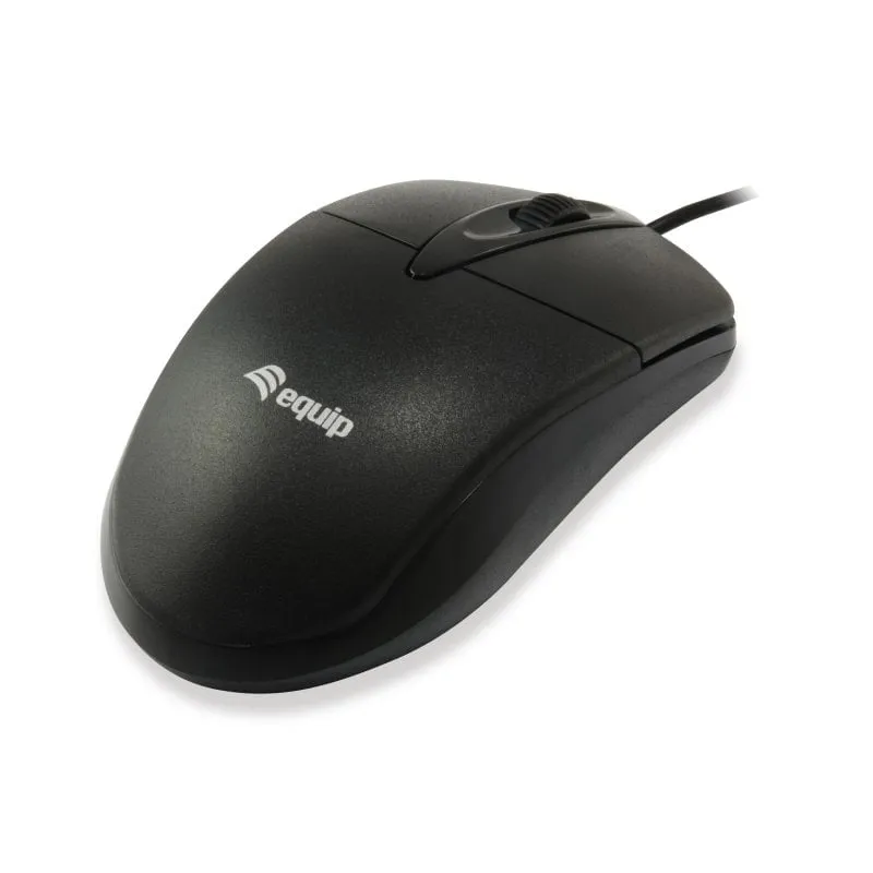 Equipaggia il mouse ottico 1000 DPI nero - immagine 1